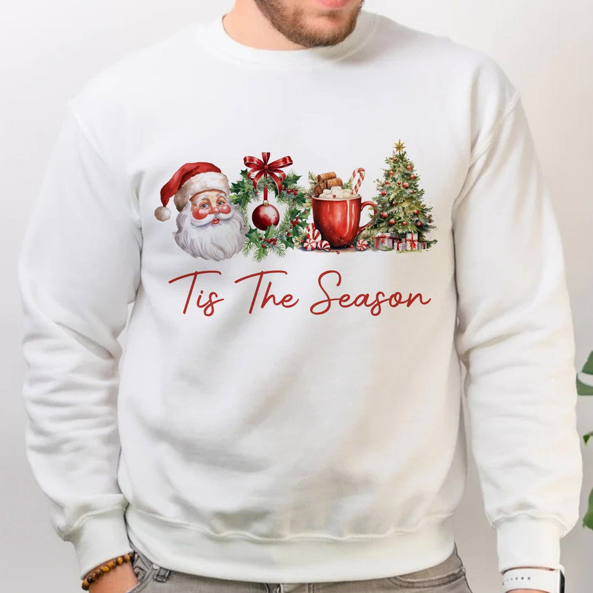 GeckoCustom Tis The Season Christmas Sweatshirt HO82 893210