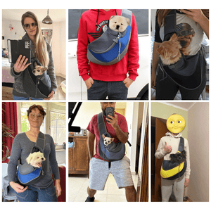 GeckoCustom Travel Pet Carrier Handbag Pouch Single Shoulder Bag Sling
