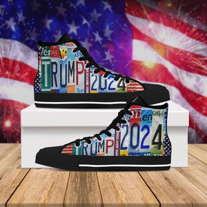 GeckoCustom Trump 2024 For 4th Of July High Top Shoes HO82 890972