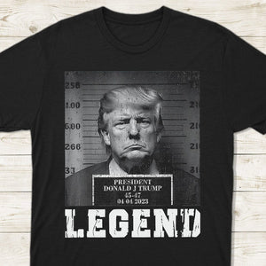 GeckoCustom Trump 2024 Mugshot President Legend Shirt DM01 891269