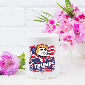 GeckoCustom Trump 2024 - The Patriot's Choice Personalized Gift Mug HA75 890892
