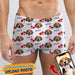 GeckoCustom Underwear Couple Upload Photo Portrait Personalized Gift TA29
