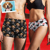 GeckoCustom Underwear Personalized Upload Photo Portrait For Men's Boxer Briefs Classic  N369 HN590