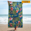 GeckoCustom Upload Cat Photo Beach Towel, N304 HN590