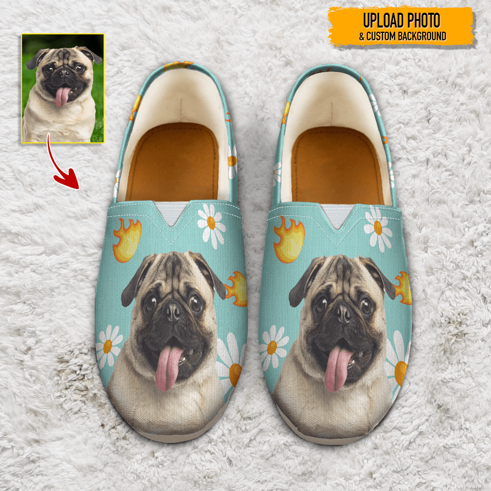 GeckoCustom Upload Dog And Cat Photo Pet Fisherman Shoes,T368 HN590