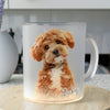 GeckoCustom Upload Dog Cat Image For Dog Cat Lovers Frosted Mug HO82 891130