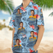 GeckoCustom Upload Face Photo Hawaiian Shirt TA29 888384