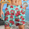 GeckoCustom Upload Photo Cat With Pattern Cool For Beach Short N369 888850 120728