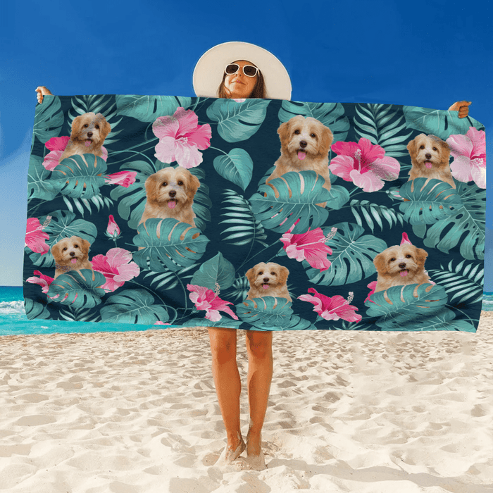 Personalized Pool Towel, Ships in 3-7 Days!