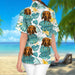 GeckoCustom Upload Photo Dog Woman's Hawaiian Shirt TA29 888326