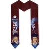 GeckoCustom Upload Photo Graduation Gift Stoles N304 6799 895068 6x72 inch