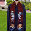 GeckoCustom Upload Photo Graduation Gift Stoles N304 6799 895068 6x72 inch