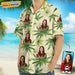 GeckoCustom Upload Photo Human And Weed Hawaii Shirt N304 889286