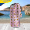 GeckoCustom Upload Photo Pet Lover Gift Women V Neck T-Shirt, HN590
