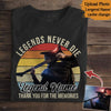 GeckoCustom Vintage Retro Legends Shirt, Custom Photo Shirt HN590