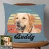 GeckoCustom Vintage Retro Photo Custom Throw Pillow