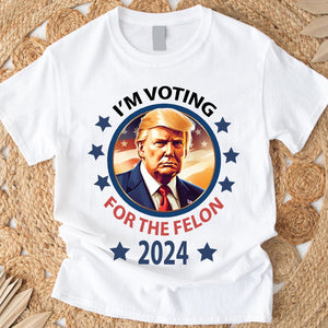 GeckoCustom Voting For The Felon President Trump 2024 HO82 890804