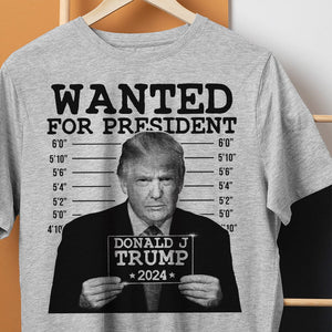 GeckoCustom Wanted For President 2024 Donald Trump Shirt DM01 891189