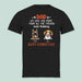 GeckoCustom We Love You More Than All The Treats Dog Dark Shirt N304 889253 Unisex T-shirt / Black / S
