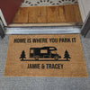 GeckoCustom Welcome Camping Coir Doormat Personalized Gift K228 890431
