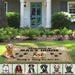 GeckoCustom Welcome Dog's House Dog Patio Mat Personalized Gift NA29 889753