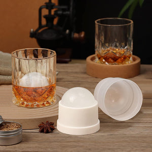 GeckoCustom Whiskey Smoker Kit with Torch - 6 Flavors Wood Chips, 2 Glasses, 2 Ice Ball Molds - Cocktail Smoker Infuser Kit, Old Fashioned Drink Smoker Kit, Birthday Bourbon Whiskey Gifts for Men,Dad(No Butane)