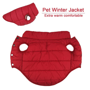 GeckoCustom Winter Pet Coat Clothes for Dogs Winter Clothing Warm Dog Clothes for Small Dogs Christmas Big Dog Coat Winter Clothes Chihuahua