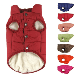 GeckoCustom Winter Pet Coat Warm Dog Clothes
