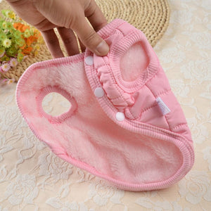 GeckoCustom Winter Warm Dog Coat Jacket Windproof Dog Clothes for Small Dogs Padded Clothing Chihuahua Clothes Pet Supplies