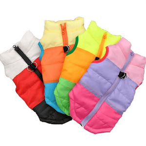 GeckoCustom Winter Warm Pet Clothes For Small Dogs Windproof Pet Dog Coat Jacket Padded Clothing for Yorkie Chihuahua Puppy Cat Outfit Vest