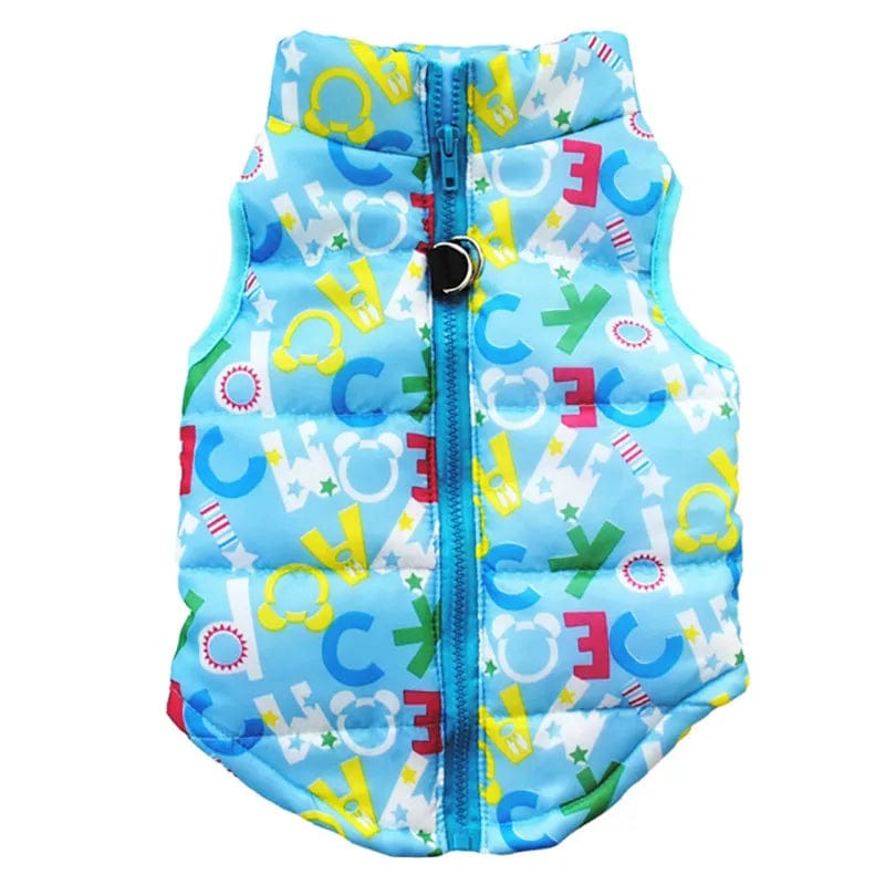 GeckoCustom Winter Warm Pet Clothes For Small Dogs Windproof Pet Dog Coat Jacket Padded Clothing for Yorkie Chihuahua Puppy Cat Outfit Vest 7 / XS