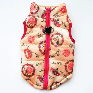 GeckoCustom Winter Warm Pet Clothes For Small Dogs Windproof Pet Dog Coat Jacket Padded Clothing for Yorkie Chihuahua Puppy Cat Outfit Vest 10 / XS