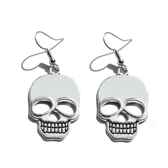 GeckoCustom Women Earrings Fashion Skull UFO Zombie Gift 2