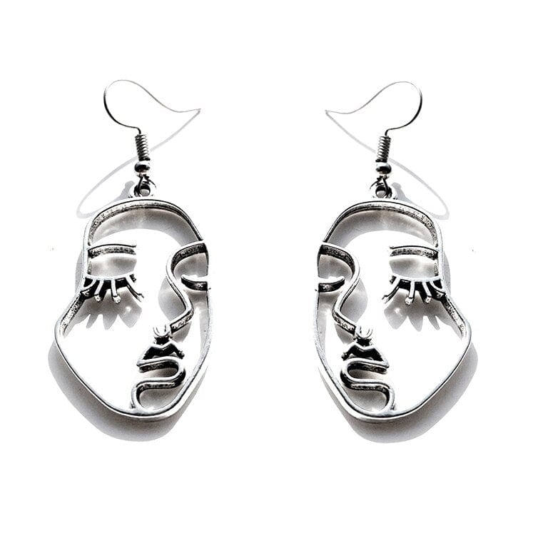 GeckoCustom Women Earrings Fashion Skull UFO Zombie Gift