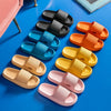 GeckoCustom Women Thick Platform Cloud Slippers Summer Beach Eva Soft Sole Slide Sandals Leisure Men Ladies Indoor Bathroom Anti-slip Shoes