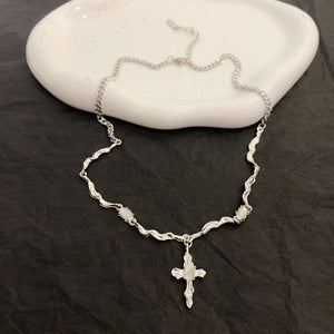 GeckoCustom Y2K Accessories Fashion Peach Heart Water Drop Pendant Necklace Pink Crystal Egirl Sweet Cool Clavicle Chain Aesthetic Jewelry 28