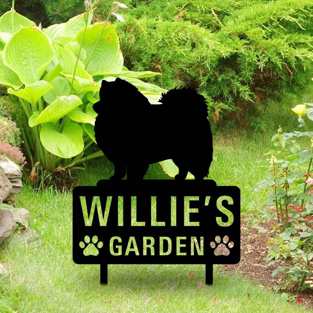 GeckoCustom Your Dog's Garden Memorial Stake Personalized Gift TH10 891533