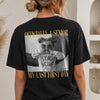 Personalised Vintage Photo And Year Senior - Officially A Senior - My Last First Day Back Dark Shirt HA75 922040