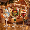 Christmas Wine Glasses Set Gift For Christmas Day TH10 171097