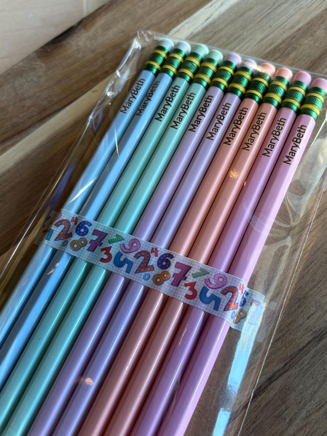 Personalized Pastel Pencils, Engraved Ticonderoga, Teacher Gift TH10 170527