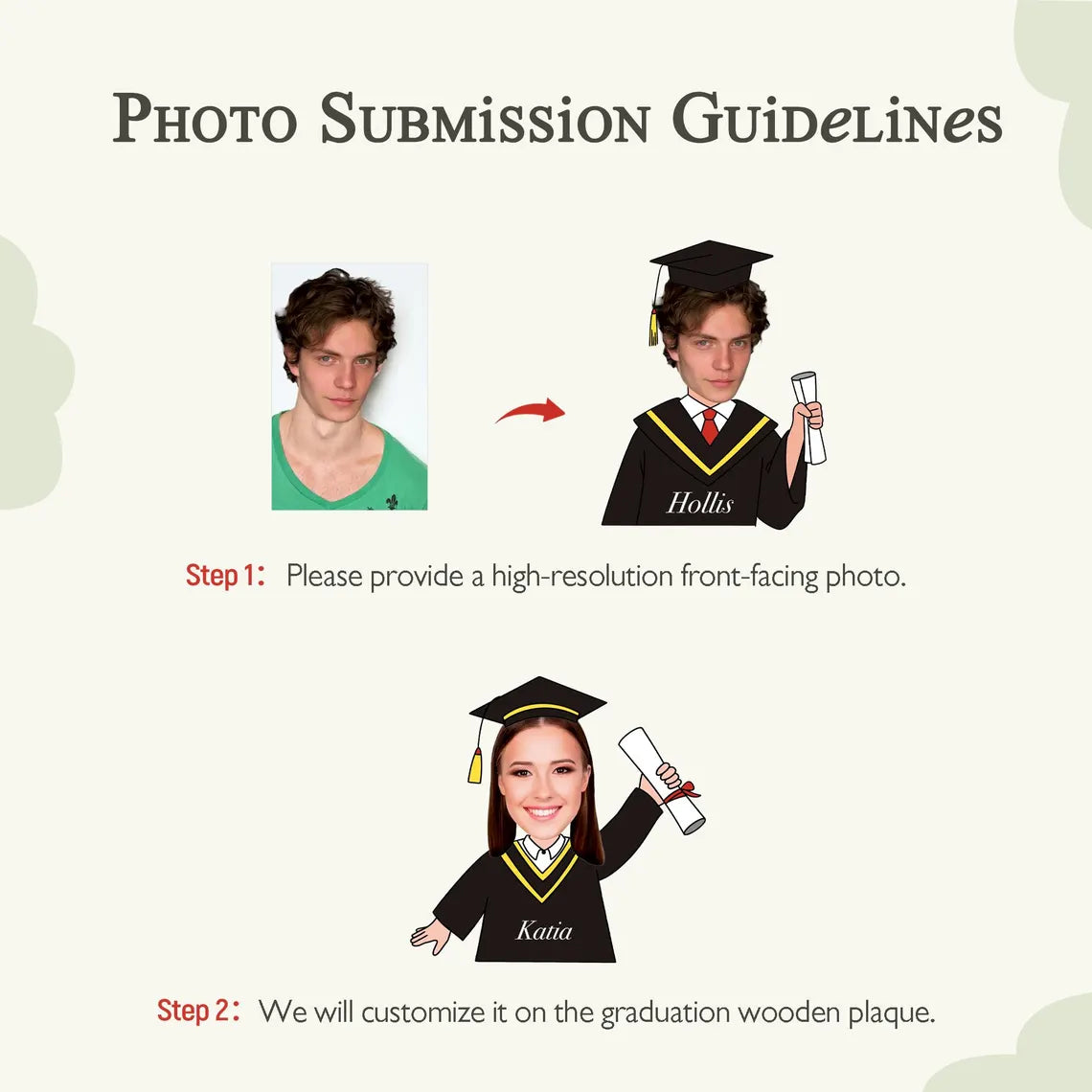 Custom Photo Class Of 2026 Graduation Lei, Senior Night Gift Lei, Ribbon Lei, Gift For Graduates HO82 901526