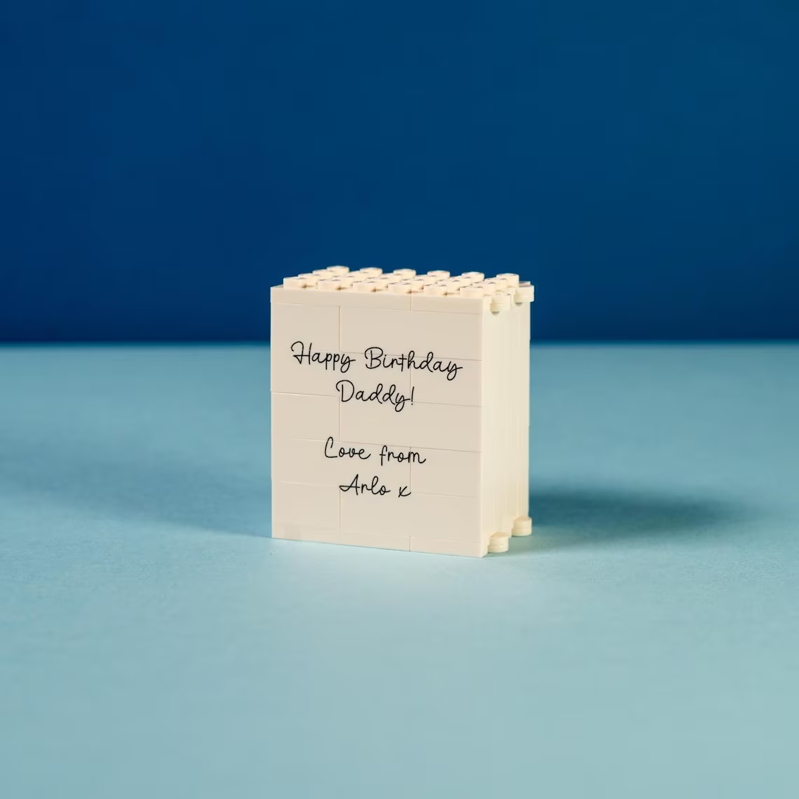 Custom Photo Happy Father's Day Fold-Out Brick Photo Frame Gift For Family TH10 169999