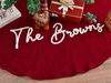 Custom Family Name Christmas Embroidered Tree Skirt TH10 170931
