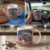 Personalized Name American Trucking 250th Anniversary Semi Truck Mug TH10 169793