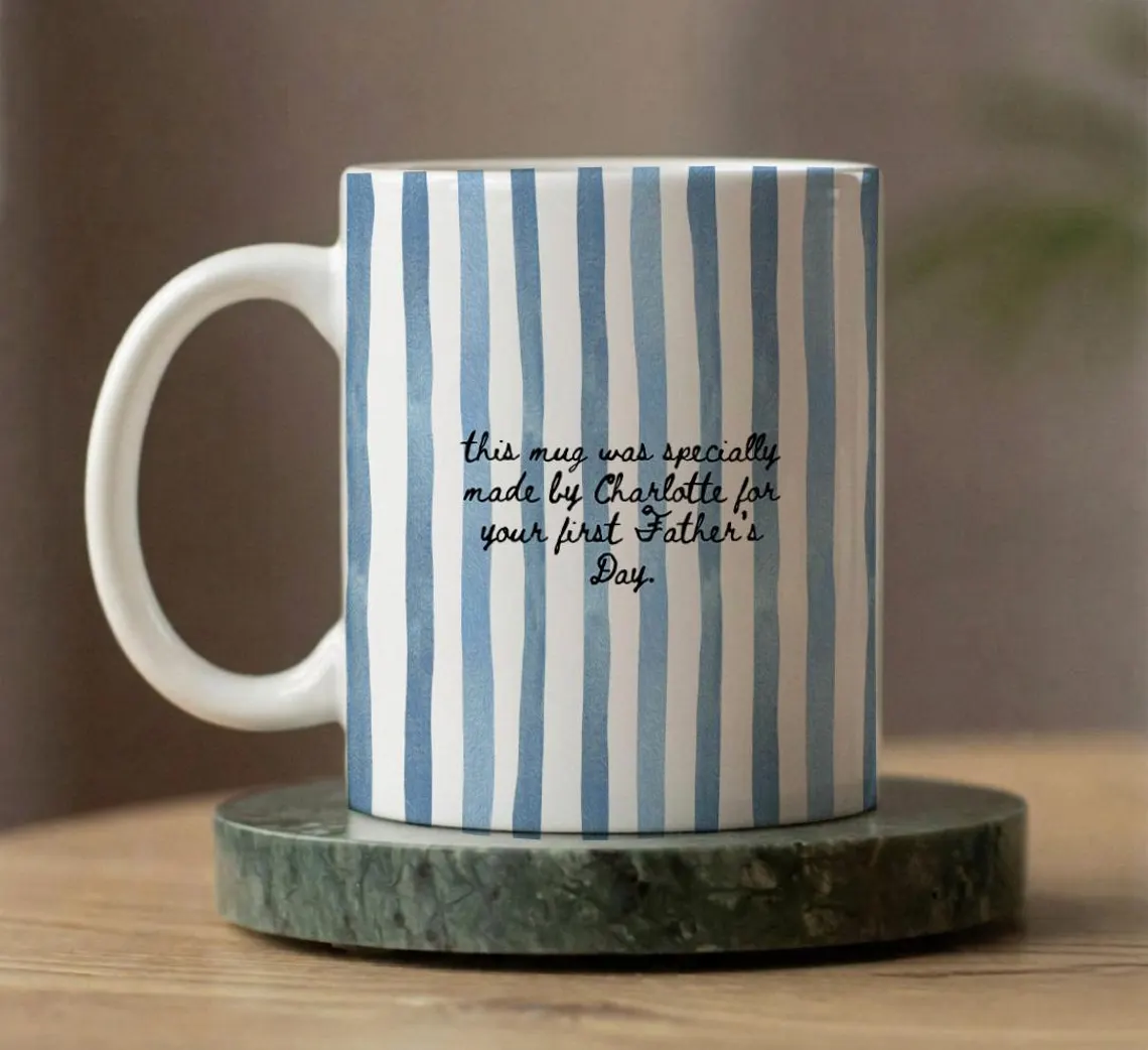 Custom Photo Baby Face Mug For New Dad Gift for Parents, Father's Day TH10 169941