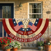 We The People 250 Years Of Freedom 1776-2026 Non-Pleated Fan Flag TH10 169977