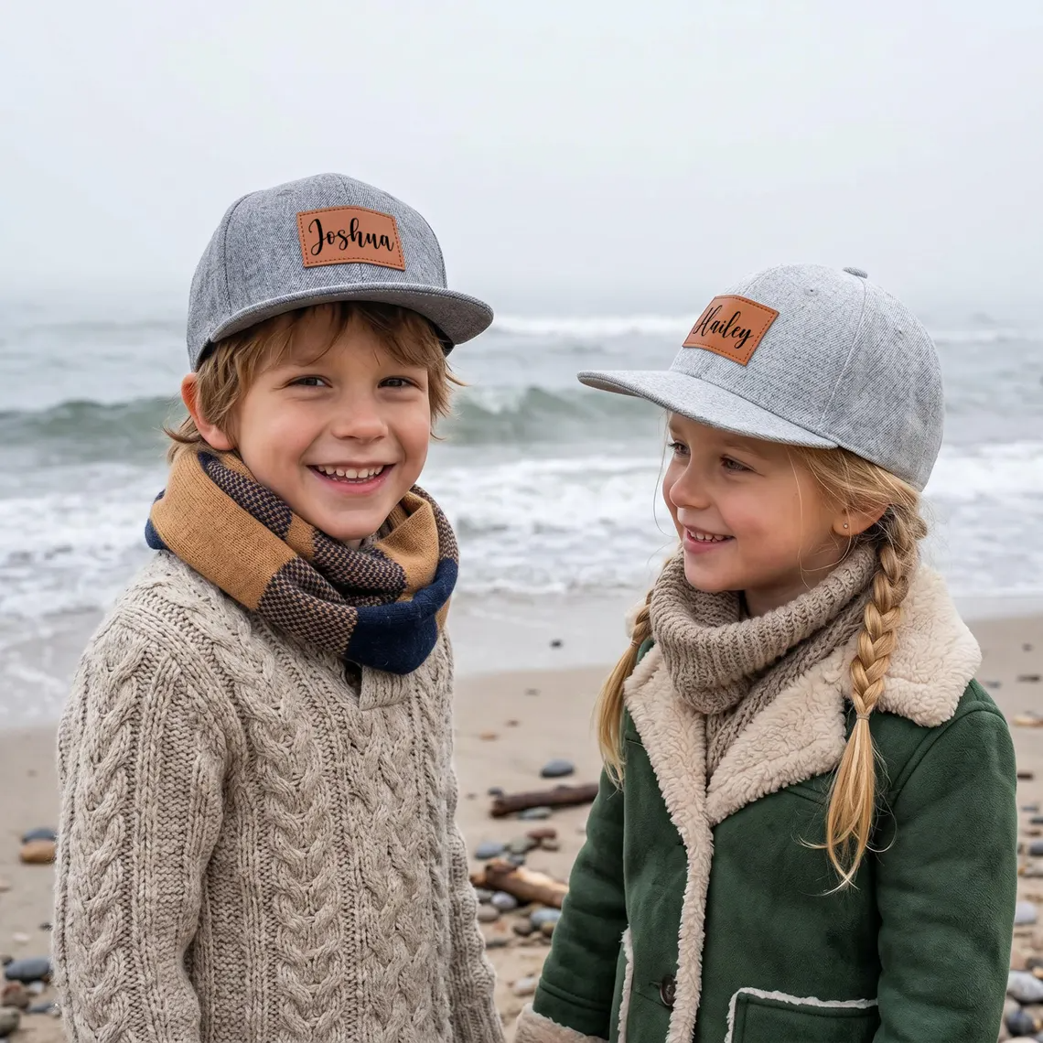 Personalized Father and Son Matching Hats, Gift for Dad TH10 169921