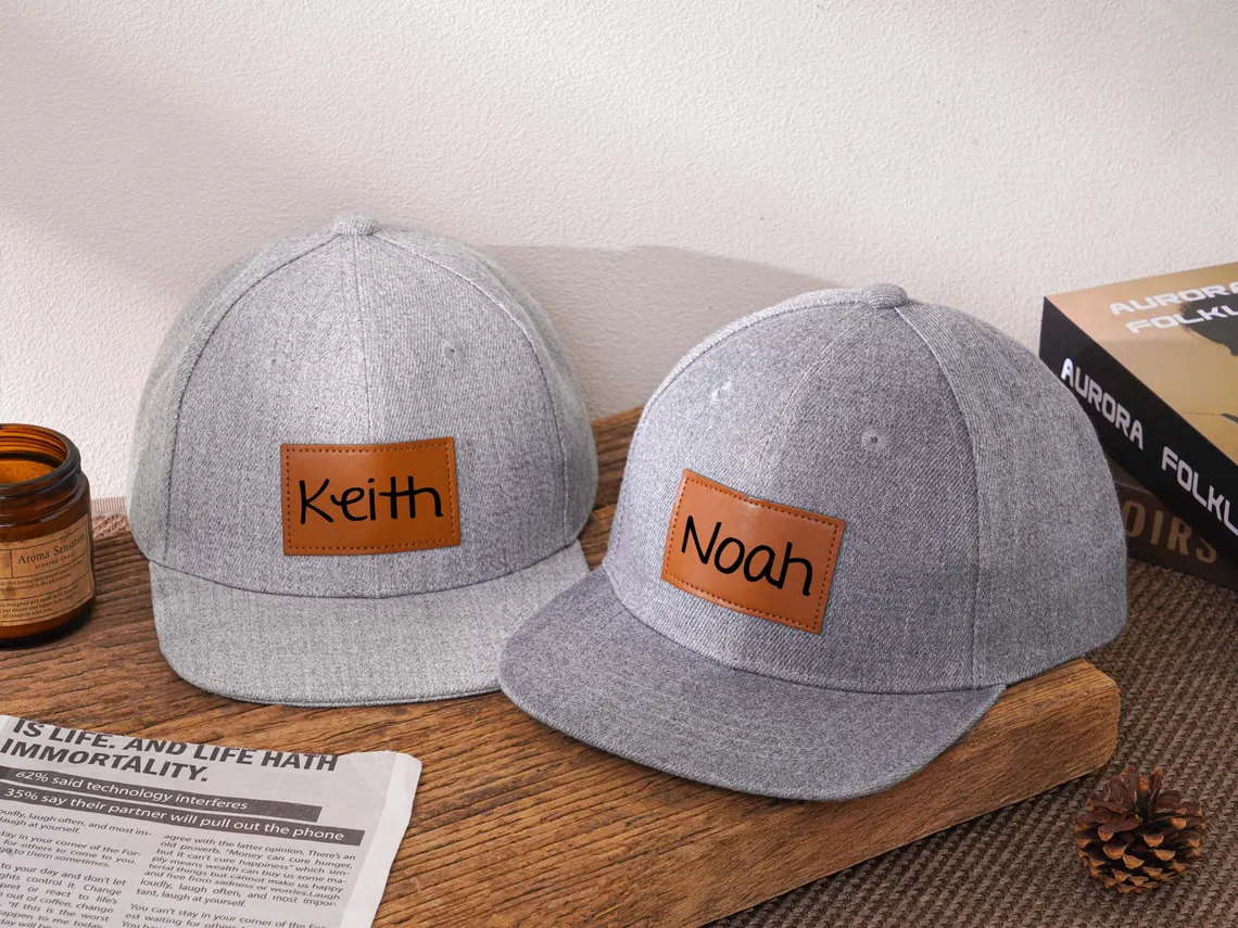Personalized Father and Son Matching Hats, Gift for Dad TH10 169921