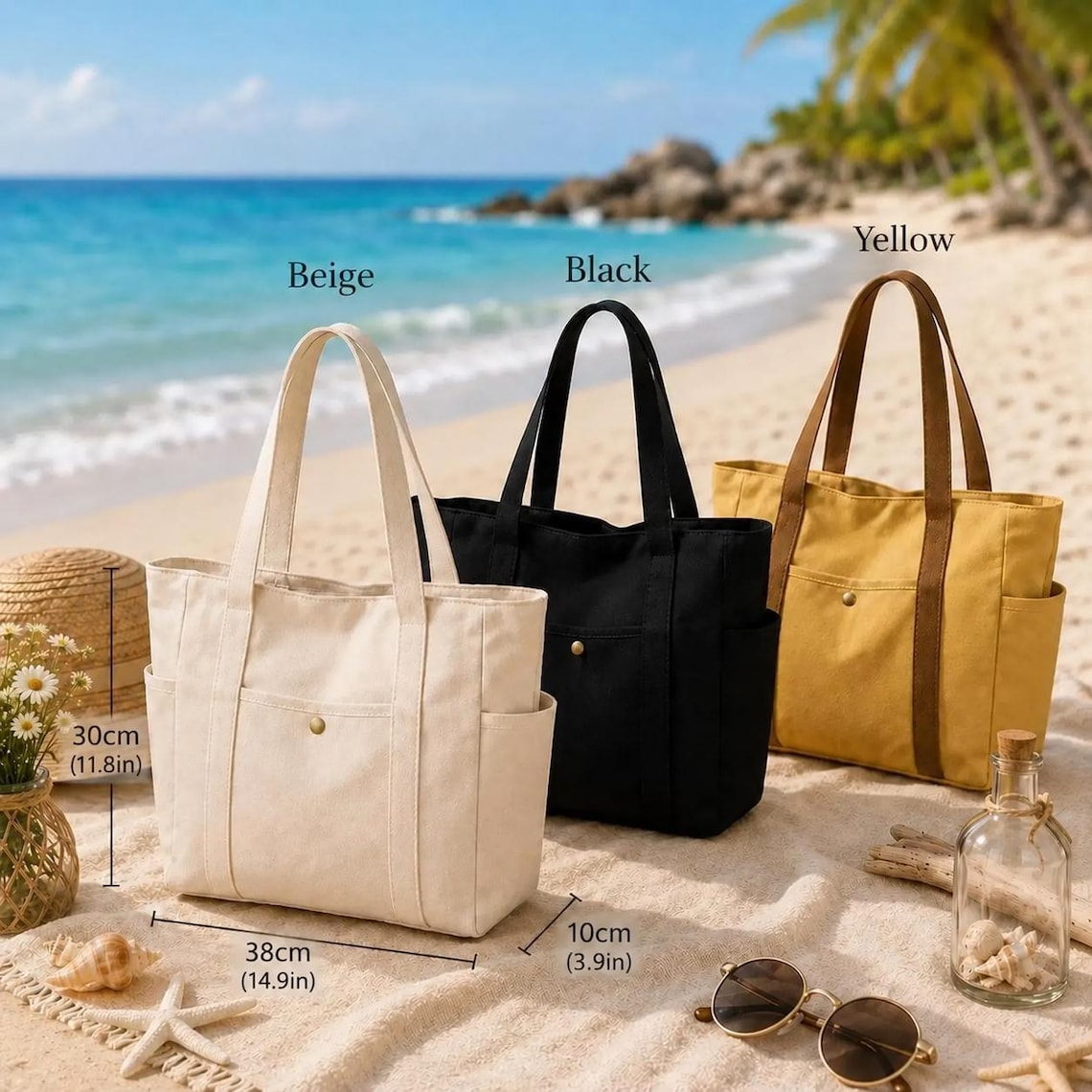 Custom Embroidered Bridesmaid Tote Bag, Wedding Gift for Bridesmaids, Bridal Party Tote TH10 170583