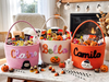 Custom Name, Trick or Treat Halloween Basket For Kid TH10 171001